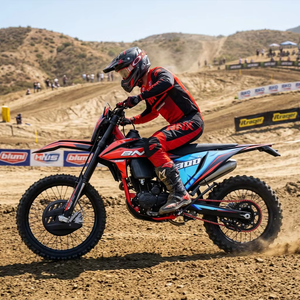 Moto tout-terrain professionnelle pour adultes de 300 cm3, moteur Zongshen PR300, 4 temps, 6 vitesses, <span class=keywords><strong>enduro</strong></span>, motocross, course - Product Image 2