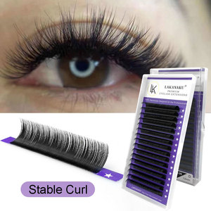 Extensiones de Pestañas Lakanaku Premium 0.05 C Curl, Curvatura Estable para Profesionales - Product Image 1