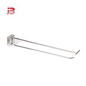 Chrom Supermarkt Cross Square Bar Haken mit Preis schild - Product Image 1