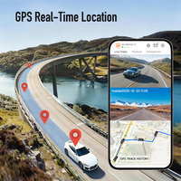 Caméra embarquée 4G à 3 canaux avec vision nocturne pour la gestion de flotte de véhicules sur CMSV6, fonction BSD et ADAS, compatible avec carte SD jusqu'à 512 Go