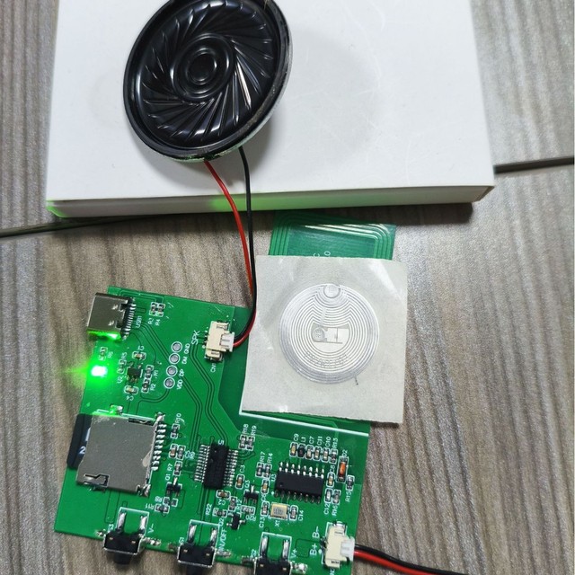 NFC Music Movement Large Capacity Memory High Quality Sound OEM Gift Speaker Customization HSC Brand 1 oz Copper HSC5053U