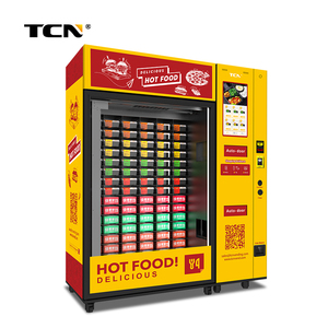 Tcn Hoàn toàn tự động Combo Máy bán hàng tự động Hot thực phẩm robot bán hàng tự động với lò vi sóng Bento nóng - Product Image 3