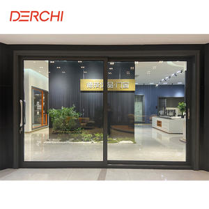 Ventanas y <span class=keywords><strong>Puertas</strong></span> de Aluminio DERCHI USA al por Mayor, NFRC As2047, <span class=keywords><strong>Puertas</strong></span> Corredizas de Doble Vidrio <span class=keywords><strong>para</strong></span> Exteriores e Interiores, <span class=keywords><strong>para</strong></span> Patio y Balcón - Product Image 1