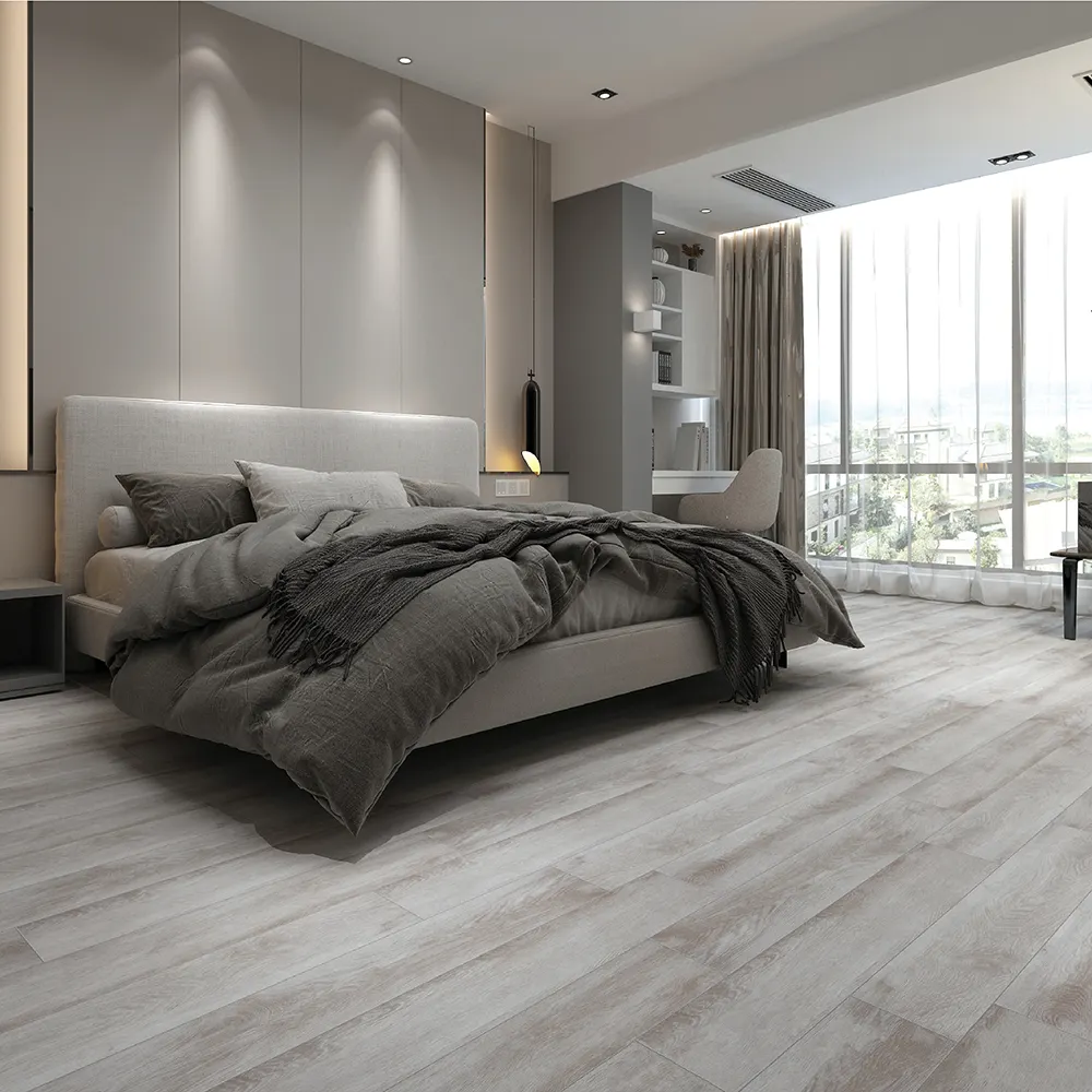 Factory price bedroom living room toilet ceramic natural gray tiles porcelain floor tile