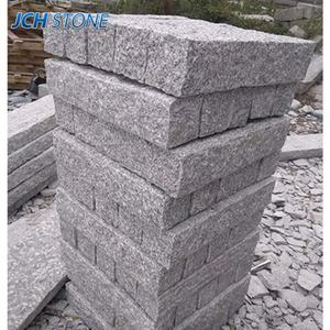 Billige Chinesische Granit Palisade Stein Gris Noir Jaune Granit Pierre Palissades - Product Image 4