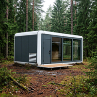 Maisons conteneurs 20FT 40FT neuves, durables et économiques, design moderne, écologiques, installation rapide, cabine modulaire extérieure type Apple