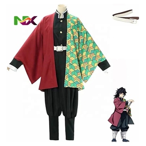 Vente flash Anime Demon Slayer: Kimetsu No Yaiba Tanjirou Kamado <span class=keywords><strong>Nezuko</strong></span> Costumes de cosplay <span class=keywords><strong>Kimono</strong></span> pour femmes et hommes - Product Image 6