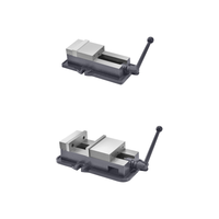 Étau d'usinage CNC pour le fraisage à usage intensif Étau de banc fixe à angle de 5 pouces Barre de guidage de précision Pince plate Mâchoire de fixation lourde