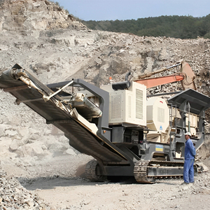 Hoàn Chỉnh Thiết Lập Bê Tông Mỏ Đá Đá Nghiền Máy Giá Bê Tông <span class=keywords><strong>Basalt</strong></span> Theo dõi Máy Nghiền Hàm Với Rung Màn Hình - Product Image 6