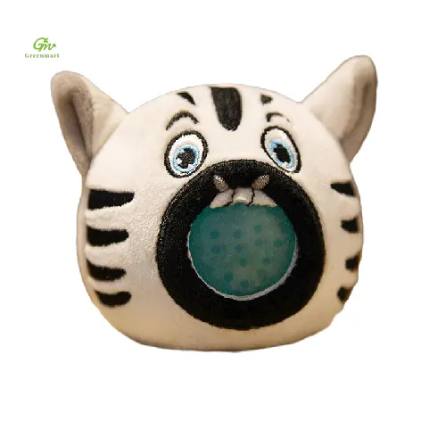 Greenmart Poupée douce en peluche Nouveau design Jouet personnalisé en peluche Balle en peluche Singe mignon Elk Panda Poupée Squeeze Ball