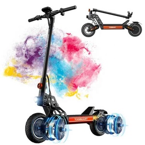 สกู๊ตเตอร์ไฟฟ้า S13 รุ่นใหม่ 800W*2 มอเตอร์ไร้แปรงถ่านคู่ แบตเตอรี่ลิเธียม 48V 20.8AH กันน้ำ ระบบกันสะเทือนเต็มรูปแบบ S13 Kick S - Product Image 5