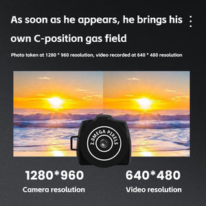 กล้องขนาดเล็กแบบพกพาอายุการใช้งานแบตเตอรี่ยาวนานกล้องนอกกล้องกระเป๋าขนาดเล็กที่ดีที่สุดสำหรับ <span class=keywords><strong>YouTube</strong></span> vlogs - Product Image 5