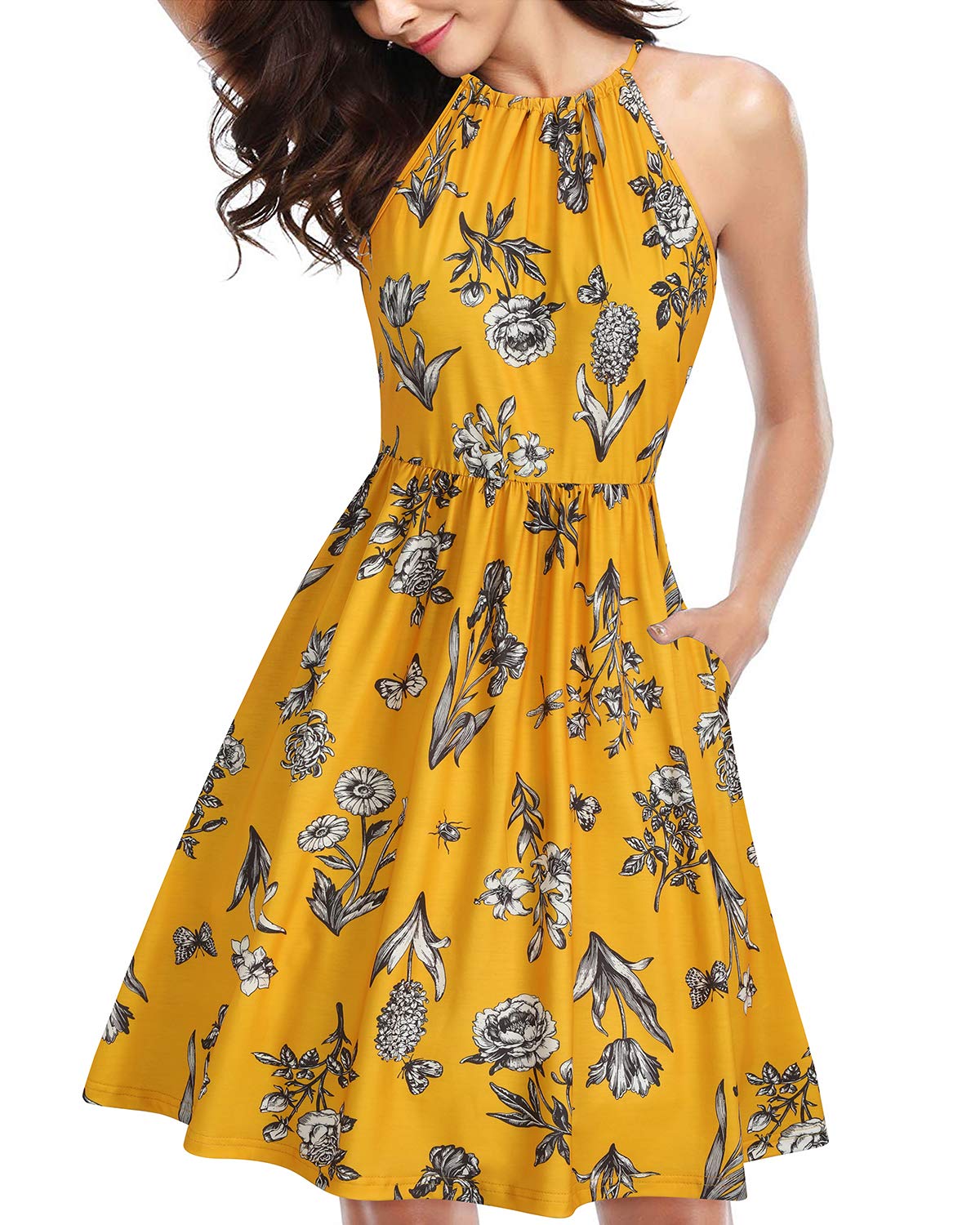 club factory yellow dress