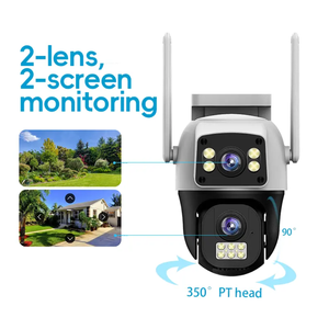 2025 New ngoài trời v380pro 4 gam Wifi ống kính kép SC11 con người phát hiện Hệ thống Camera mạng không thấm nước CCTV Bullet PTZ WIFI máy ảnh - Product Image 3