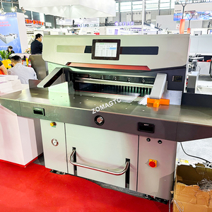 Máquina cortadora de hojas de papel de alimentación automática eléctrica Multi Digital para Notebook y papel A4 A3 - Product Image 4