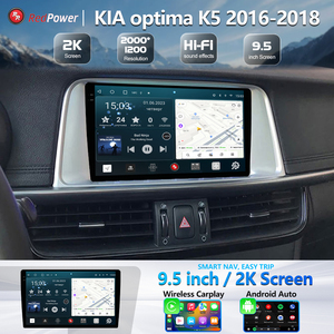 Autoradio Redpower HI-FI pour KIA optima <span class=keywords><strong>K5</strong></span> 2016-2018 Lecteur DVD 9.5 pouces Écran Android - Product Image 3