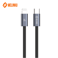 Cable de Datos Tipo-C de Carga Rápida Melinku 1M PD 30W 3A/5A para iPhone 14/13/12/11, Computadora y Cámara