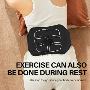 Mudah digunakan pelatih otot nirkabel <span class=keywords><strong>TENS</strong></span> EMS terapi fisik sabuk Stimulator otot pijat pinggang <span class=keywords><strong>Unit</strong></span> EMS untuk <span class=keywords><strong>Toning</strong></span> tubuh - Product Image 6