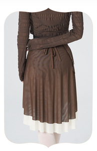 Falda sencilla para baile <span class=keywords><strong>de</strong></span> <span class=keywords><strong>Ballet</strong></span> para mujer, tutú <span class=keywords><strong>de</strong></span> baile clásico, traje <span class=keywords><strong>de</strong></span> práctica, Falda larga con dobladillo, falda a juego para mujer, competición y práctica - Product Image 5