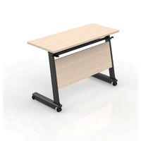 Mobilier moderne bureau table de formation pliable de haute technologie table d'étude pliable table de conférence
