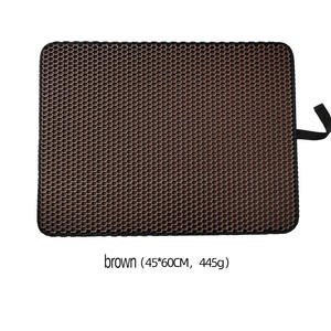 Coussinets lavables de haute qualité, lot de 4, <span class=keywords><strong>sous</strong></span> les boîtes à litière, tampons pour chats, attrape-linge pliable - Product Image 6