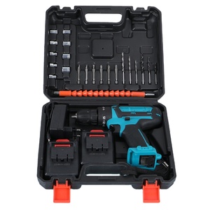 Máy khoan búa không dây 21V - Giá xuất xưởng, sử dụng pin Lithium, bộ 2 pin dùng cho việc tự làm & sử dụng tại nhà - Product Image 2