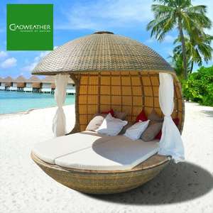 <span class=keywords><strong>Lit</strong></span> de soleil <span class=keywords><strong>en</strong></span> vente chaude, auvent manuel, ensemble de jardin d'extérieur, <span class=keywords><strong>lit</strong></span> de soleil pour adultes, lits de jour <span class=keywords><strong>en</strong></span> <span class=keywords><strong>osier</strong></span>, meubles de jardin, lits de soleil de plage, <span class=keywords><strong>lit</strong></span> de jour rond - Product Image 3
