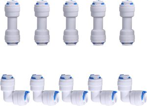 1/4 "inch nhanh chóng kết nối máy lọc nước Phụ kiện ống RO nước thẩm thấu ngược hệ thống + PVC ống Ống Hose Cutter - Product Image 2