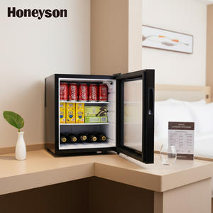 Honeyson גבוהה באיכות מלון אין כפור מיני cooler מקרר בסלון זכוכית דלת - Product Image 1