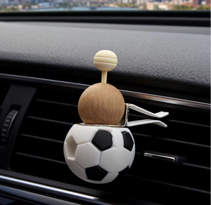 Empty 5 ml Football Shape Glass Liquid <strong>Diffuser</strong> Bottles with <strong>Vent</strong> <strong>Clip</strong> for Car Air Freshener Long Lasting Scent - Product Image 6