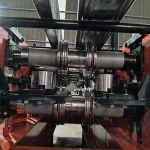 スチール製収納ラックシステム溶接ボックスビームロール成形機倉庫棚ラッキングビームロール成形機価格 - Product Image 6