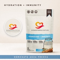 Poudre d'électrolytes végétalienne avec vitamines, 15 sachets, sans gluten, complément sportif et fitness, marque privée