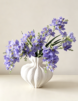 Kunstmatige Freesia Real Touch vochtbestendige, milieuvriendelijke kunstbloem voor Valentijnsdag en Thanksgiving