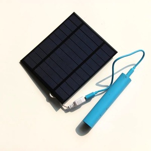 เครื่องชาร์จพลังงานแสงอาทิตย์มาซูโยชิ มิตสึ 2.5W 5V 130x150 มม. พาวเวอร์แบงค์แบบพกพาสำหรับโทรศัพท์มือถือแผงโพลีคริสตัลไลน์ซิลิคอน - Product Image 2