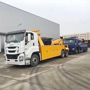 Camion de dépannage intégré ISUZU GIGA 6x4 20 tonnes, camion de sauvetage routier lourd, camion de récupération à vendre - Product Image 1