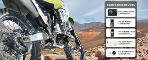 Nuevo diseño compatible con cámara de acción personalizada, montaje de abrazadera para motocicleta, montaje de manillar de bicicleta para GoPro, accesorio <span class=keywords><strong>Insta360</strong></span> One <span class=keywords><strong>X2</strong></span> <span class=keywords><strong>X3</strong></span> - Product Image 6