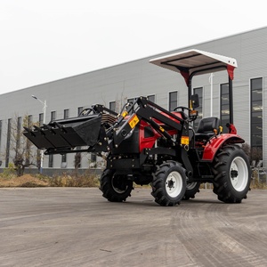 Mini <span class=keywords><strong>tracteur</strong></span> 4x4 <span class=keywords><strong>rouge</strong></span> <span class=keywords><strong>et</strong></span> <span class=keywords><strong>vert</strong></span> de 25 CV pour l'agriculture avec EPA à vendre - Product Image 5