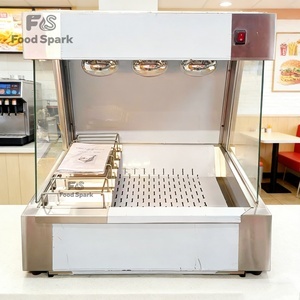 Equipo de Cocina Comercial, Calentador de Papas Fritas Eléctrico de Acero Inoxidable para Calentar y Mantener Papas Fritas de Restaurante - Product Image 1