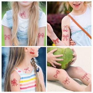 Tatuajes Temporales de Brazos Completos con Cinta Rosa para el Día de la Paciente con Cáncer, Personalizados, Resistentes al Agua, Arte Corporal - Product Image 3