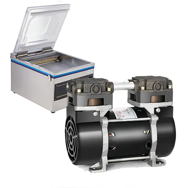 220V ac100W oilless vacuum pump mini AC110V mini air vacuum pump for vacuum packaging machine