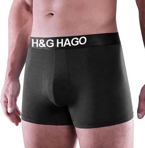 HAGO Oem Odm XXX <strong>Photos</strong> Mens <strong>Boxer</strong> 3 in 1 <strong>Boxers</strong> Classic Style Breathable Lenzing Modal Underwear for Men - Product Image 2