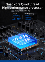 China fábrica más barata de 8 pulgadas de pantalla táctil todo-en-uno industria PC mini PC personalizable mini ordenador