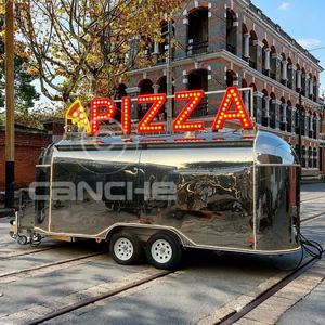 Equipo de venta de aperitivos callejeros para uso comercial, calentador personalizado, camiones de comida rápida, carrito de remolque - Product Image 2