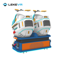 Plataforma de Cine VR 9D Comercial, Máquina de Juegos de Realidad Virtual Multijugador, Silla VR Egg en Venta, Sin Reseñas Aún