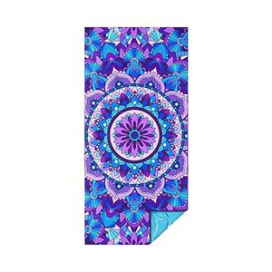 Serviette de plage tropicale en microfibre de luxe pour enfant, motif dessin animé, super absorbante, séchage rapide, impression personnalisée, pour sport, voyage, piscine, spa – Meilleures ventes - Product Image 3