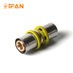 Plumbing Brass Fittings Fitting Ifan Pex Al Pex Pipe Plumbing Brass Gas Press Fittings Seated Elbow Pex Push Fitting