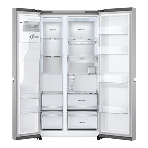 For Side by Side <b>Refrigerator</b> Stainless Steel Household 913x731x179cm Total No Frost with Water Dispenser Naturefresh Technology - Product Image 2