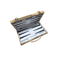 Ensemble de backgammon en cuir PU de qualité supérieure direct d'usine-jeu de société personnalisé pour adultes enfants jeu d'échecs éducatif et divertissant
