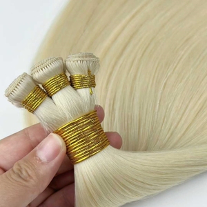 Extensiones de Cabello Humano Europeo Sin Costuras, Trama Gruesa Invisible, Sin Retorno de Cabello, Trama Doble, Cabello Tejido a Mano - Product Image 1