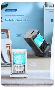 Petit refroidisseur d'air de bureau avec ventilateur de refroidissement par brouillard réfrigération à semi-conducteurs domestique pour sortie de ventilateur de Table AC à la maison - Product Image 6